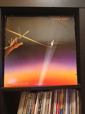 Supertramp Famous Last Words LP A&M 1982 VG