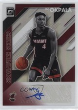 2019-20 Panini Donruss Optic Signature Series Holo Prizm KZ Okpala Auto 05lh
