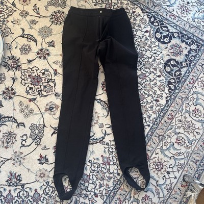 Moncler Grenoble Damen Steg-/Skihose Gr. 40 Schwarz Wie Neu