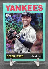 2025 Topps Archives Derek Jeter Aqua Scope Foilboard  New York Yankees SP /75