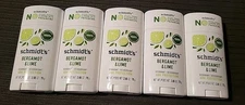(5) Schmidt's Bergamot & Lime Deodorant 2.65oz