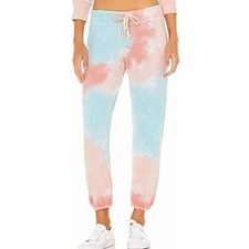 Sundry light blue pink tie dye pull-on sweatpants New Size 2 pant activewear