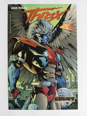 Thrax #1 Event Comics Dave Ross Mike Baron 1996 Newsstand NM