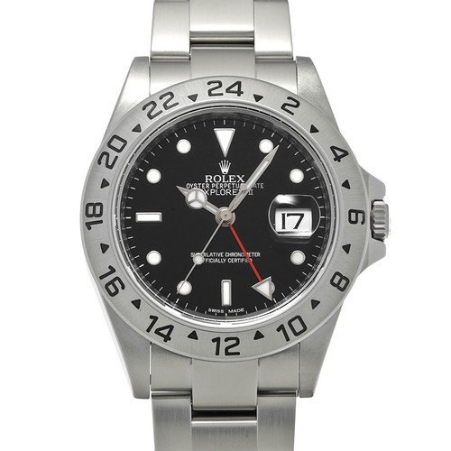 ROLEX Explorer II 16570 black WATCH 732221
