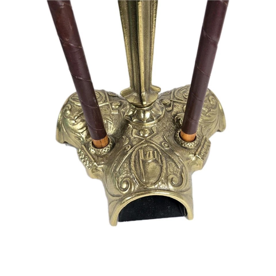 Soporte de putter de golf de latón para salón diseño Art Deco Foto 2 de 4