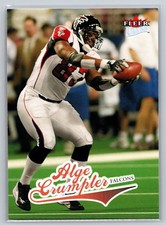 Alge Crumpler #92 2004 Fleer Ultra Atlanta Falcons Tight End Football Card