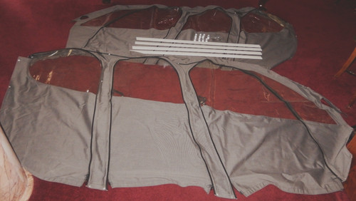 GEM Car Soft Doors for a 6 Seat GEM car, Hardware included, No issues, Used