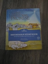DAYSPRING RECORDABLE STORYBOOK GOD'S CHRISTMAS PROMISE BOOK MATT ANDERSON - NEW