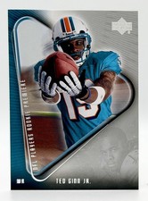 2007 Upper Deck Rookie Premiere #7 Ted Ginn Jr. RC Miami Dolphins