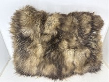 Vintage Mink Fur Hand Muff Brown