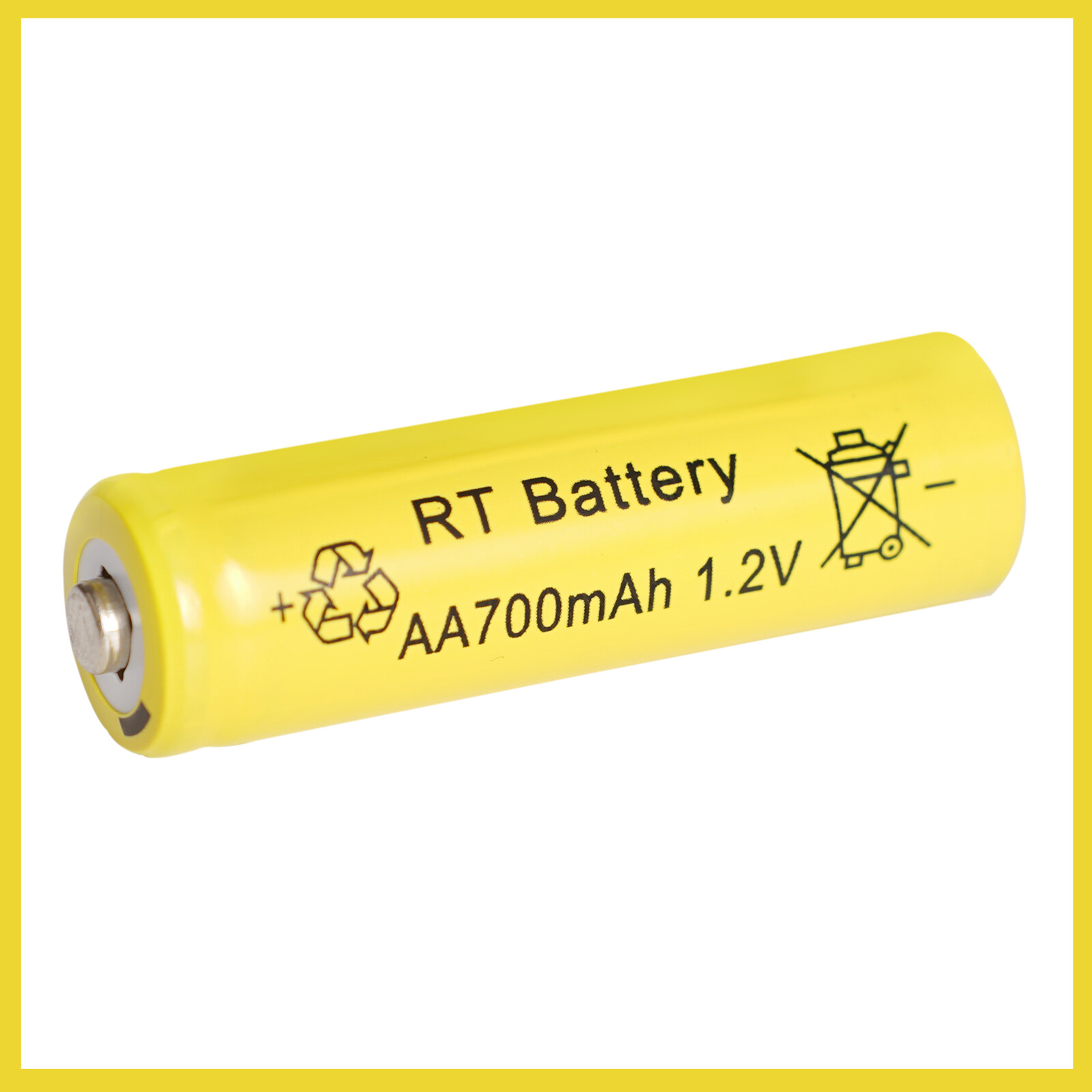 48 Pack Rechargeable AA Battery Ni-MH 1.2v 700mAh Batteries Button Top for Toys