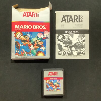 家庭用ゲームソフト MARIO BROS [ATARI2600 PAL] Mario Bros. - Atari 2600 - PAL : Amazon.co.uk: PC & Video Games