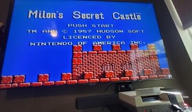 Milon's Secret Castle (NES, 1988) Cart Only - Tested - One Owner