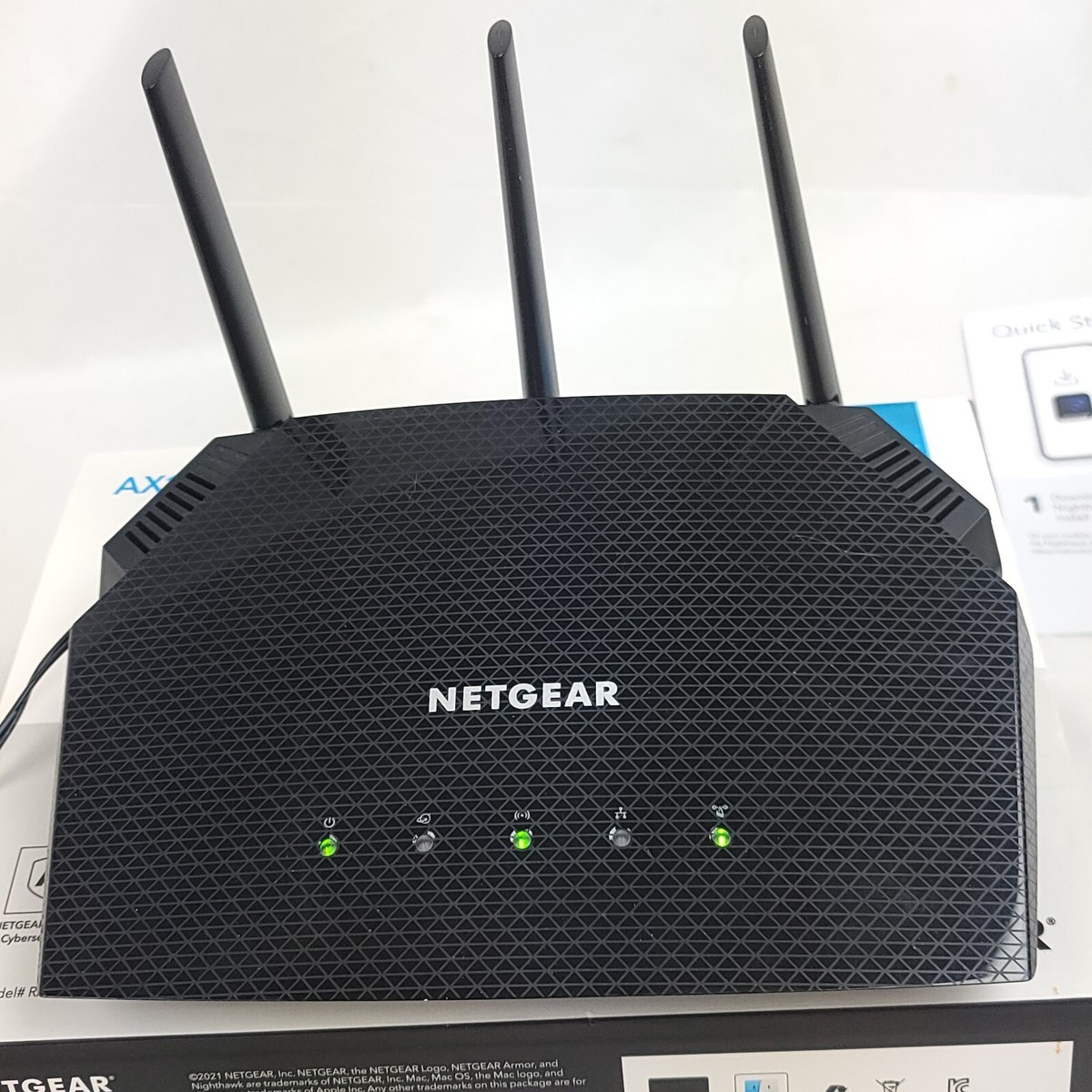 NETGEAR 4-Stream WiFi 6 Router (RAX10) AX1800 Wireless Speed