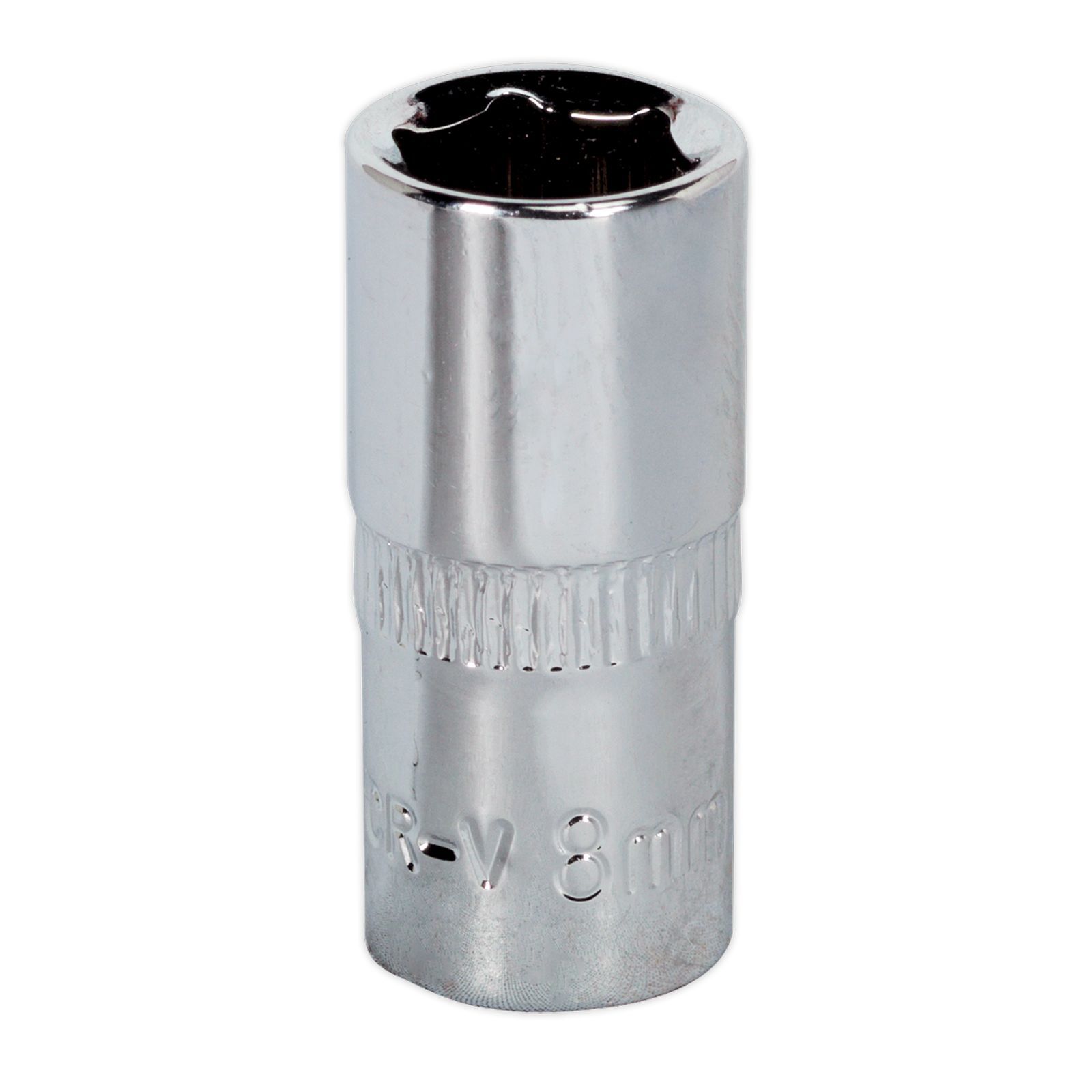 B&Q - Walldrive Socket 8mm 1/4" Square Drive Fully Polished Finish Tool Sp1408 - Image 4