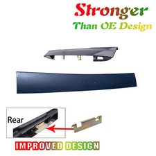 Upgraded Rear Hatch Tailgate Plate License Shield Handle For Ford Ld Blue Set 2