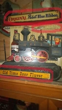 PABST BLUE RIBBON  Train 3 Piece Reproduction Signs Save on Package