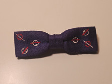 Vintage Mid Century 1950s Rockabilly Hipster Clip On Bow Tie 3.25" Ormond