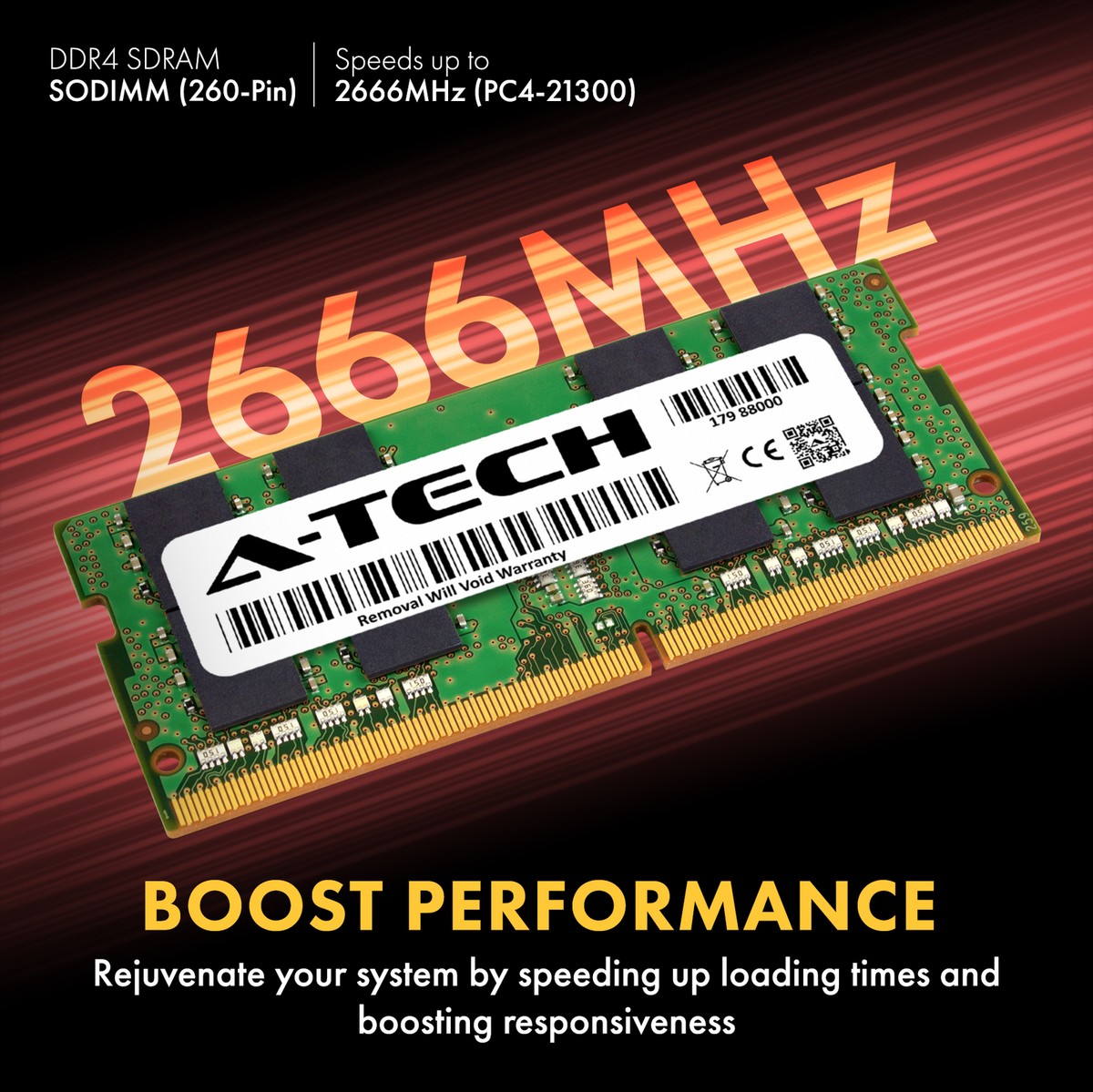 32GB DDR4 2666 SODIMM Micron MTA16ATF4G64HZ-2G6B3 Equivalent