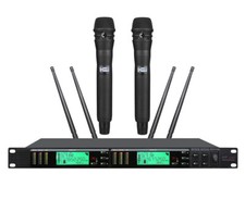 Sistema microfonico vocale wireless a lungo raggio UHF per microfono wireless Shure AD2/KSM8