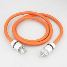 5N OFC Pure Copper with EU Plug Schuko IEC Connector HIFI Audio Power Cable