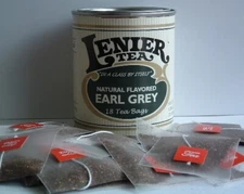 Lenier's Earl Grey  Biodegradable  Tea Bags 18 Count Reusable Tins