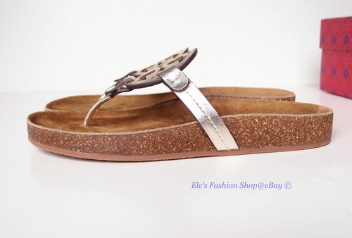 Nuovo con scatola Tory Burch Miller Cloud sandalo oro scintillante US 6,5 7 7,5 8 8,5 9 9,5 10 10,5 - Foto 60 di 92