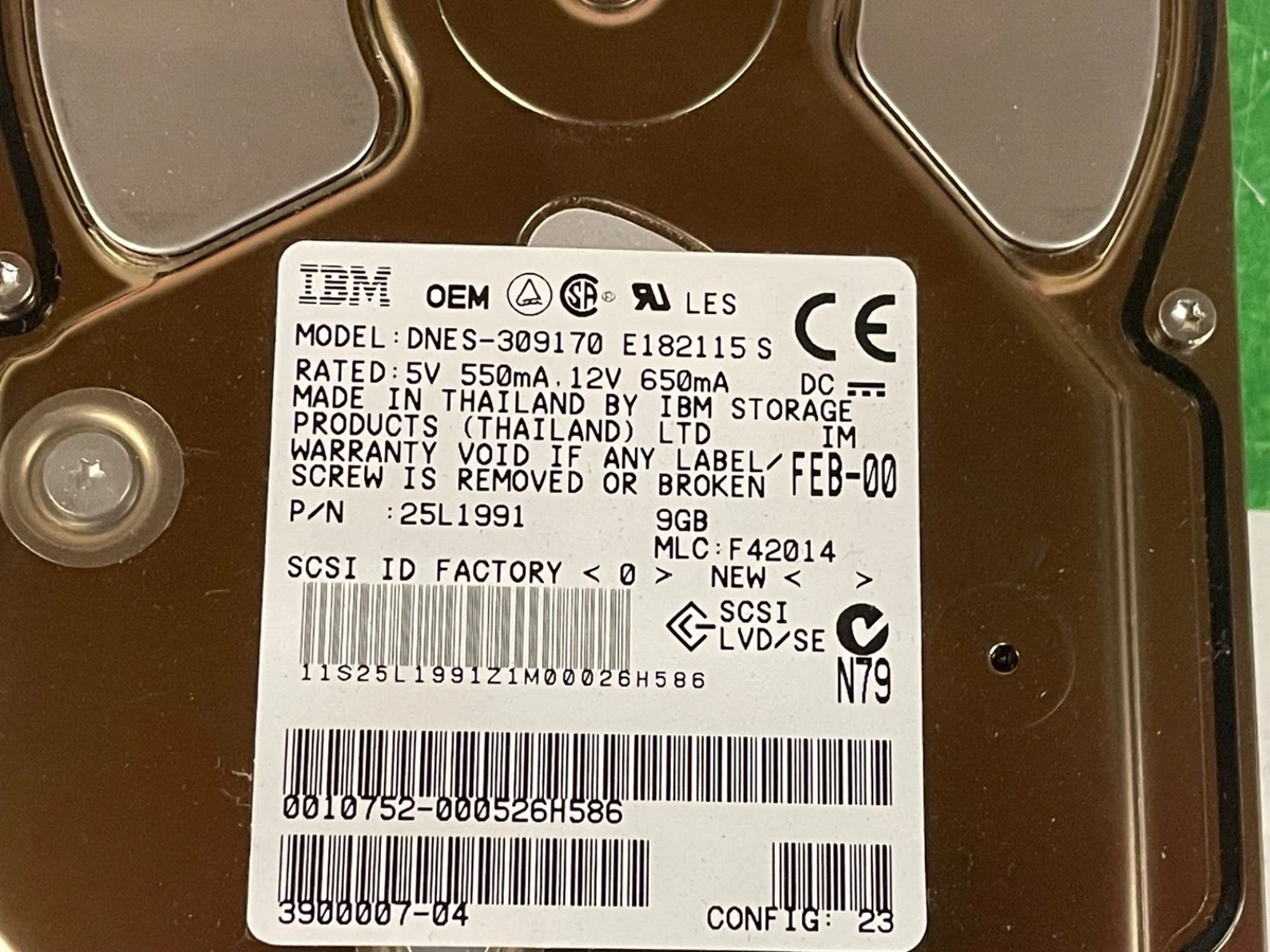 Sun Microsystems Ultra SCSI Hard Drives (HDD, SSD & NAS) for sale