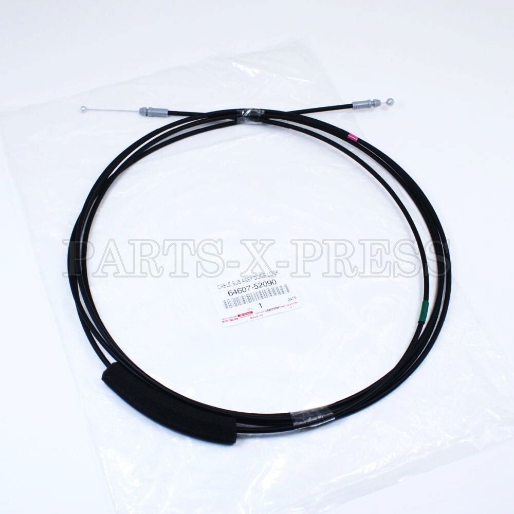 GENUINE OEM TOYOTA TRUNK LID RELEASE CABLE ASSEMBLY FOR YARIS 0714