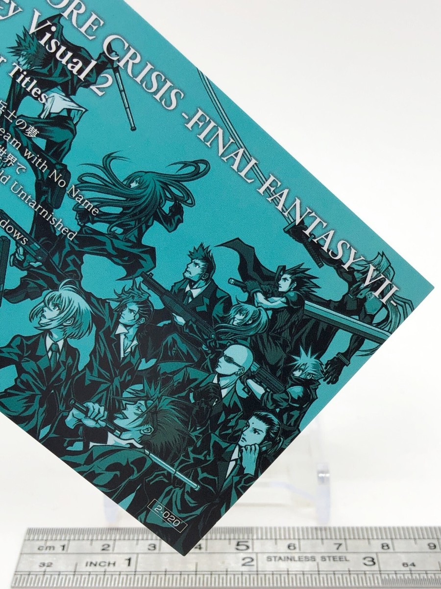Final Fantasy VII Remake Characer Design Card TCG Japanese Square