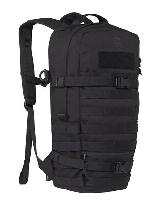 Tasmanian Tiger TT Essential Pack L MKII Black 15 L Tages-Rucksack Molle Daypack