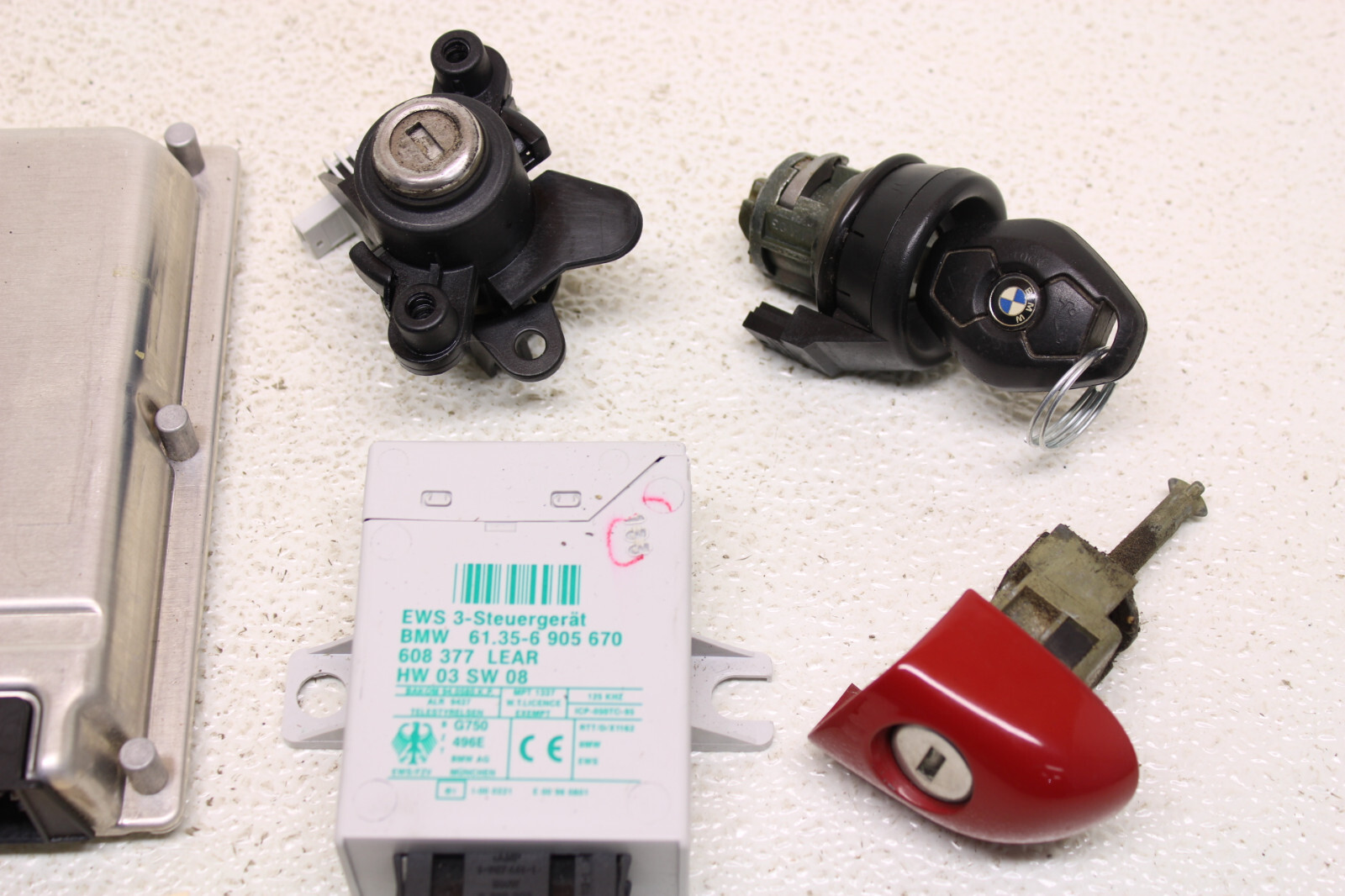 BMW E46 M3 S54 MSS54 DME ECU W/ Locks and Key Setup Genuine Oem 2001