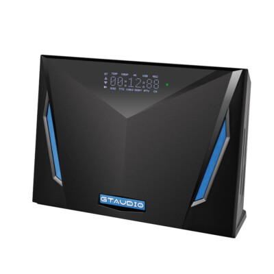 GTAUDIO 4K UHD Terrestrischer Satelliten Sat Receiver DVB-S2X/S2/T2/C H265 HEVC