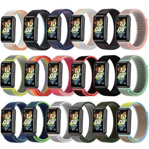 Strap Nylon Sport Woven Accessories Loop Band For Huawei Band 7 Smart Watch - Picture 7 of 27