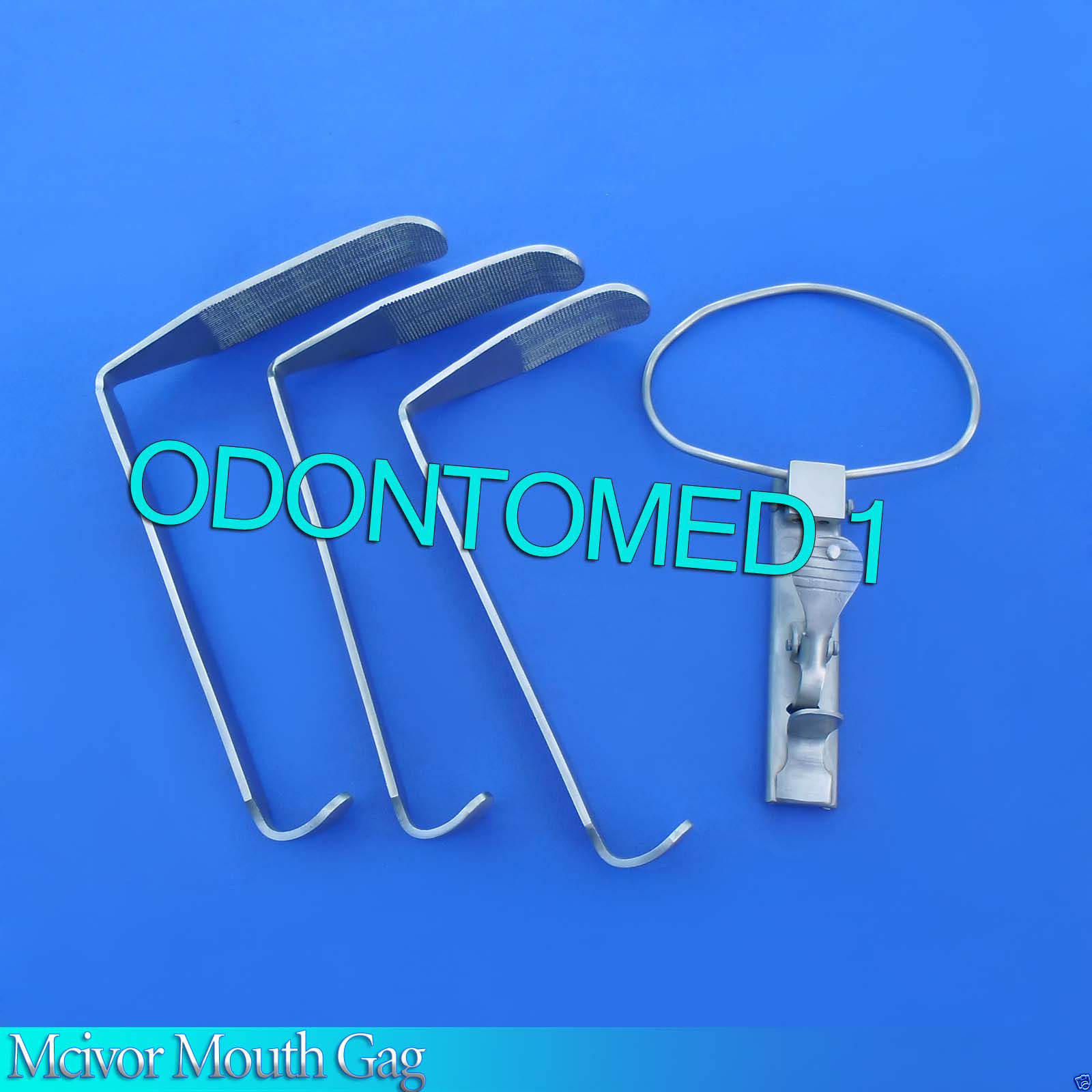 Bocca Gag McIVOR – Strumento Chirurgico Per Anestesia Dentale, Acciaio Inox Pakistan - 2