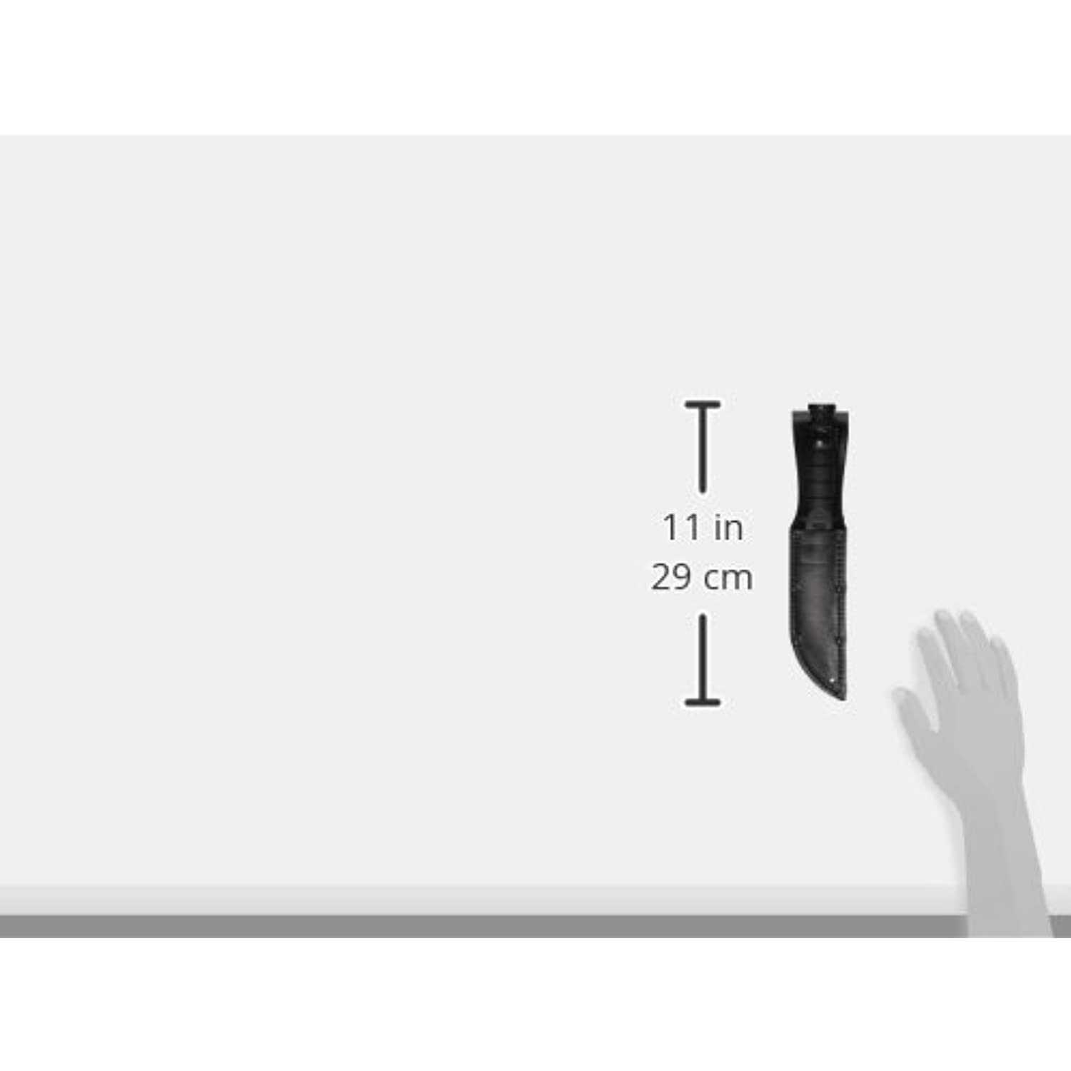 Ka-Bar Knives Short Black KaBar Straight Edge 1256 NEW