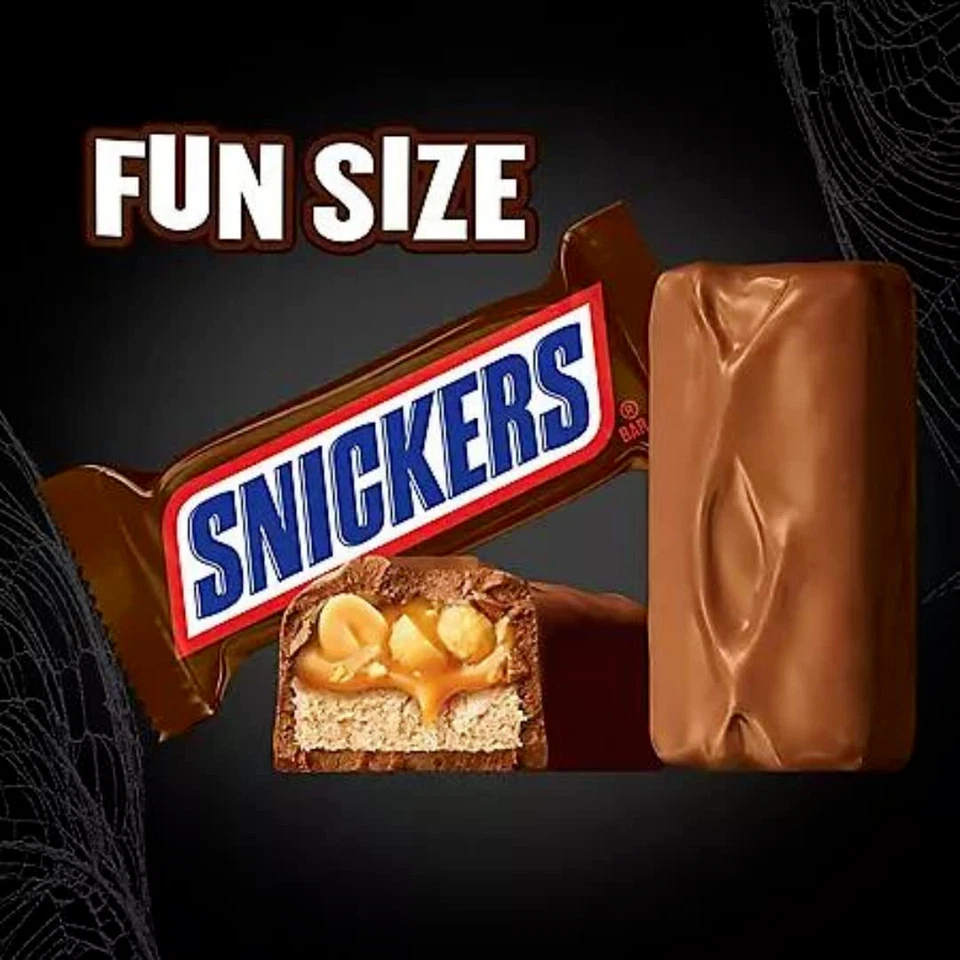 SNICKERS Milk Chocolate, Fun Size Candy BARS, Individually Wrapped IN POUNDS BAG - Image 3 of 4