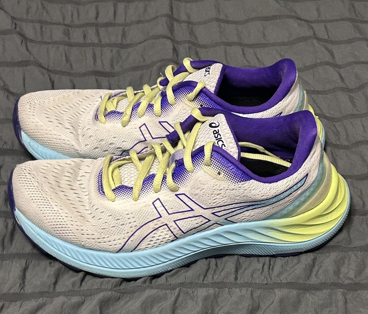 Zapatos para correr ASICS GEL-Excite 8 1012B214 White Ocean Decay para mujer talla 7,5