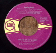 DEBARGE RHYTHM OF THE NIGHT/QUEEN OF MY HEART GORDY RECORDS VINYL 45 53-186