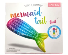 Intex Mermaid Tail Pool Float Large Size 70" H x 28"W