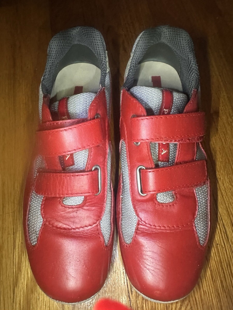 PRADA VINTAGE 2 Straps Sneakers “AMERICAS CUP