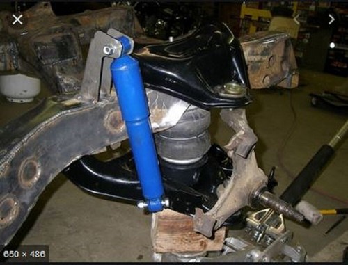 3/8" Air Ride Suspension w/Air Lift D2500 & Shock Relocator Fits 1958-64 Impala - Picture 13 of 24