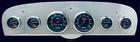 1961 1962 1963 1964 1965 1966 Ford Truck 6 Gauge Dash Insert Cluster Set PC