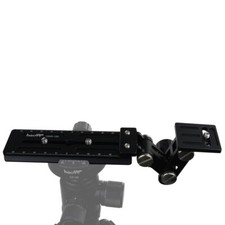 120mm Long Rail QR Plate  Telephoto Zoom Lens Holder Support Bracket for Tripod