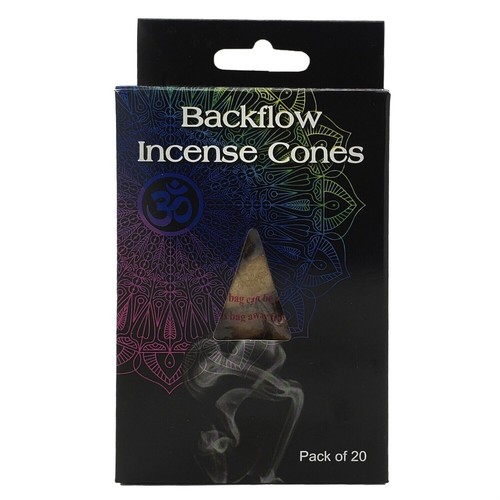 Rose Scent Backflow Incense Cones Pack of 20 - Picture 2 of 2