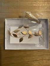 Bridal Hair Vine- Gold Color 8 Inches