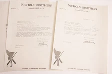 1926 Lamson Goodnow Nichols Brothers Greenfield United Fisheries Ephemera L218J