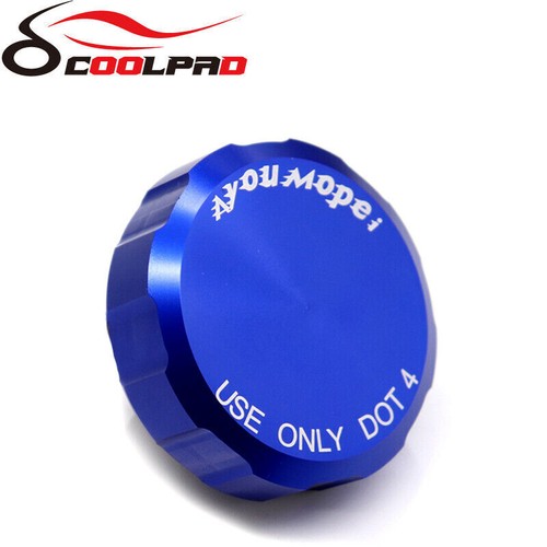 Cubierta de tapa de aceite de líquido de frenos trasero CNC para Kawasaki EX250R Z750 Z1000 Ninja ZX-6R - Imagen 4 de 12