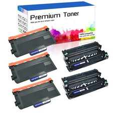 3PK TN850 Toner  2PK DR820 Drum Unit for Brother DCP-L5600DN MFC-L6800DW