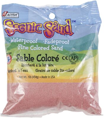 Activa Scenic Sand 1lb-Pink, SAND-24481